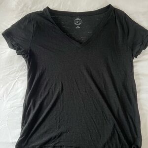 black v neck